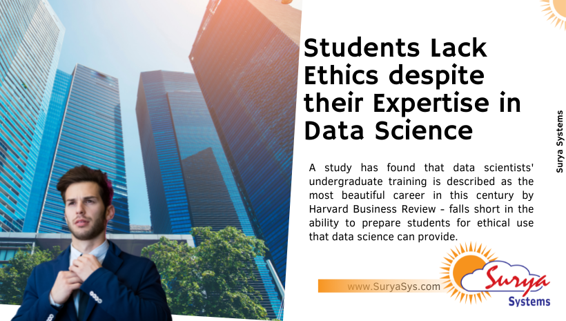 Students Lack Ethics despite their Expertise in Data Science