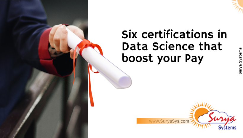 Six Certifications in Data Science that boost your Pay